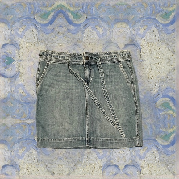 The Limited Denim Mini Skirt size 6 - Picture 2 of 3
